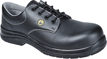 Chaussures de sécurité basses à lacets - composite ESD S2 noir FC01, taille 42_0