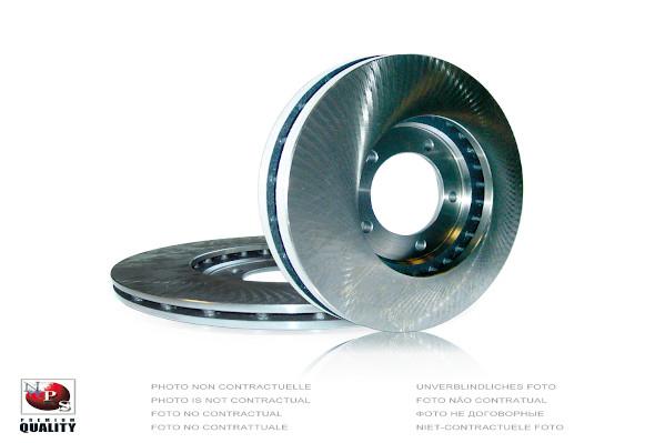 Disque de frein Nippon Pièces Services P331A01A - ventilé - côté arrière - boîte de 1 disque_0