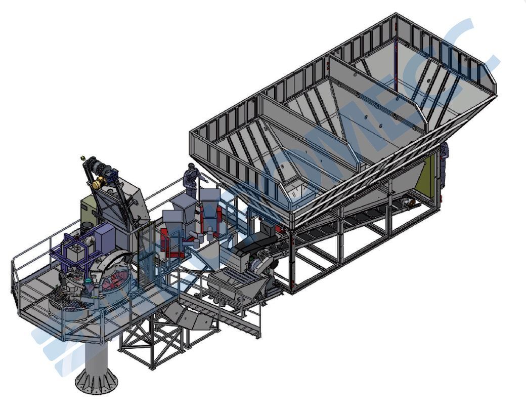 Euro 3 Mix Centrale à Béton - Euromiecc - Production horaire 30 m3/h_0