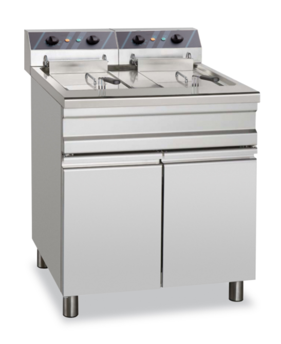 Friteuse professionnel electrique 2 cuve 20 litres MBM EF25+25S - EF25+25S_0