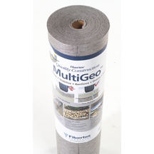 Géotextile fibertex non tissé aiguilleté multigéo g80 80g/m2 pp rouleau 2x25m_0