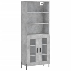 Helloshop26 - Buffet bahut commode armoire meuble de rangement organisateur cuisine salle de séjour salon haut 69,5 x 34 x 180 cm 02_0034506 - 300021_0