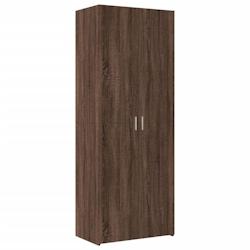 Helloshop26 - Buffet bahut commode armoire meuble de rangement organisateur cuisine salle de séjour salon haut 70 x 42,5 x 185 cm 02_0033925 - 300021_0