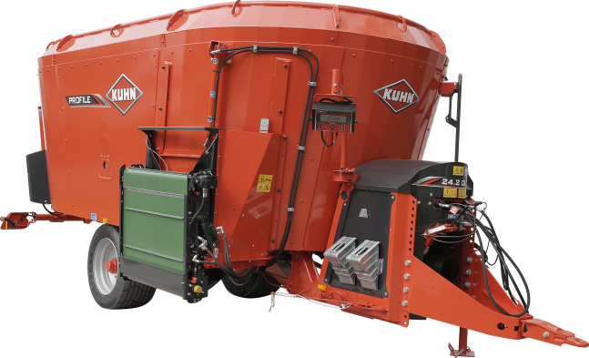 Mélangeuse traînée Euromix I 2270 - 2 vis verticales - 22 m³ - Distribution latérale_0