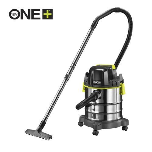 Aspirateur à eau et poussière 18V One+™ Ryobi - 82 Air Watts - Cuve inox 18L - Fonction souffleur_0