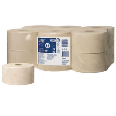 12 rouleaux papier toilette Tork Advanced Natural mini Jumbo T7 2 épaisseurs_0