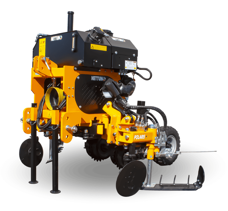 Porte-outils interceps double avec effacement automatique (pour rangs entre 200 et 300 cm) - POLARIS NETTUNO DE_0