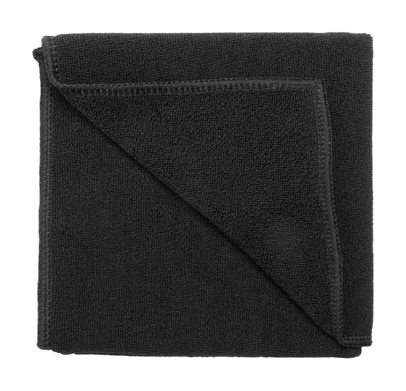 Serviette microfibre - 345 g/m² - Couleur noire - 45 g_0