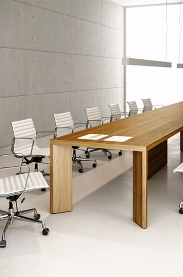 Tables de réunions Zelig de Babini - design adaptable et personnalisable_0