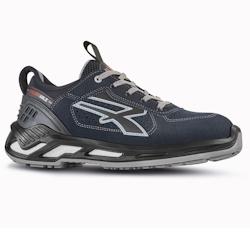 U-Power - Baskets de sécurité basses avec renfort anti-shock MASON - Usage général - ESD S1P SRC Noir / Bleu Taille 41 - 41 noir matière synthét_0