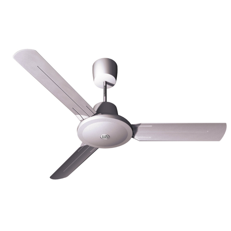Ventilateur plafonnier d'intérieur gris argenté 120 cm - Vortice - VPNEG120_0