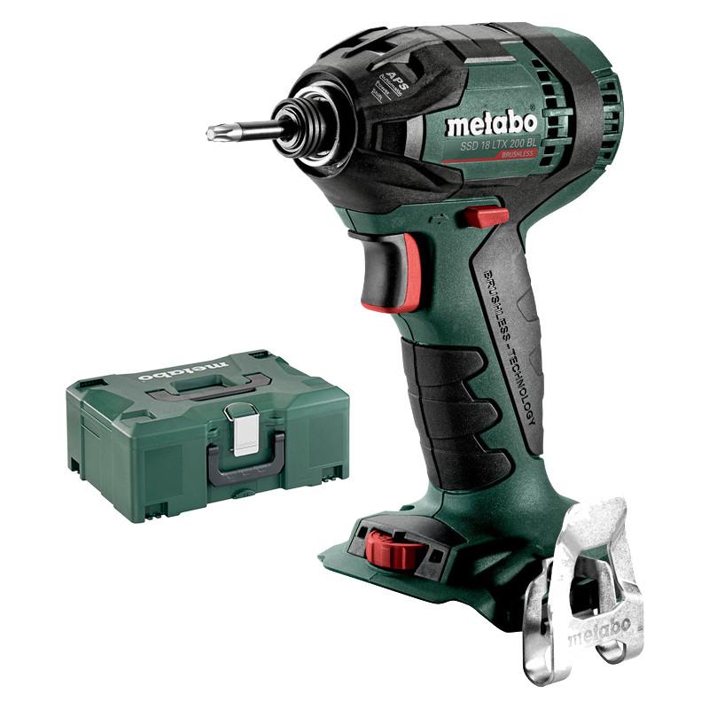 VISSEUSE À CHOC METABO SSD 18 LTX 200 BL (MACHINE SEULE) 18V LI-ION