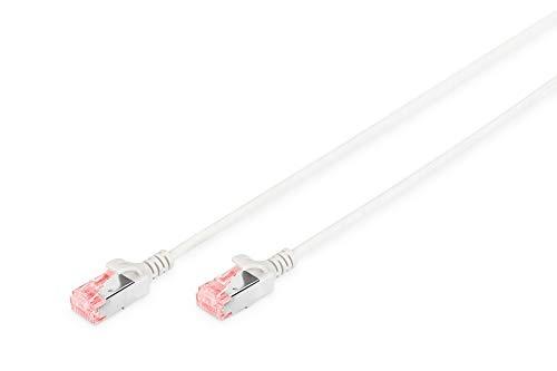 DIGITUS DK-1617-015S - Câble réseau gris 1,5 m - Cat6 U/UTP (RJ-45 mâle/mâle, LSZH, cuivre, 250 MHz)_0