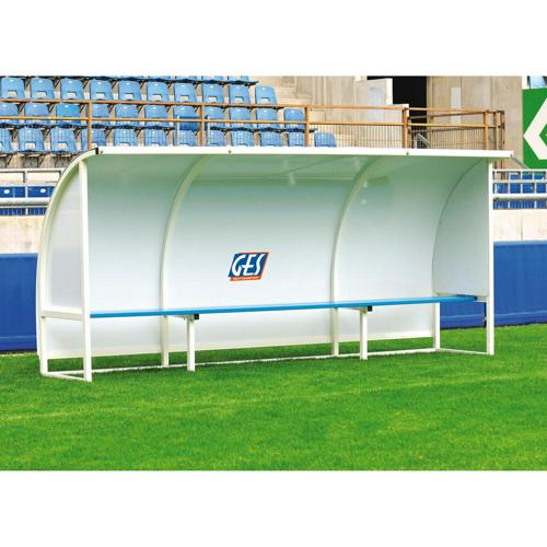 ABRI DE TOUCHE GES HAUTEUR 2M REVÊTEMENT TOUT ALUMINIUM