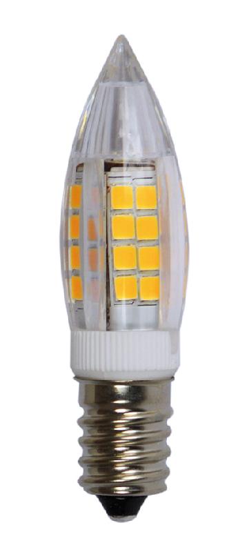 Ampoule led flamme e14 350 lm  28 w blanc chaud, TIBELEC_0