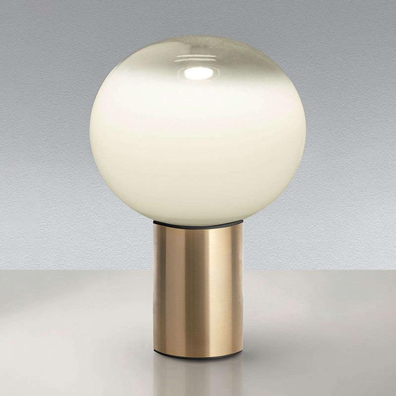 ARTEMIDE LAGUNA 16 LAMPE À POSER EN LAITON