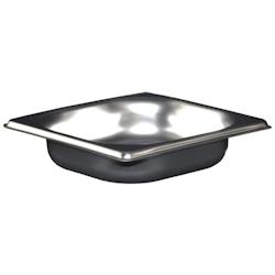 Bac Gastro Inox AISI 304 GN 1/6 Plein H. 40 mm - Gastroland - 3701666002830_0