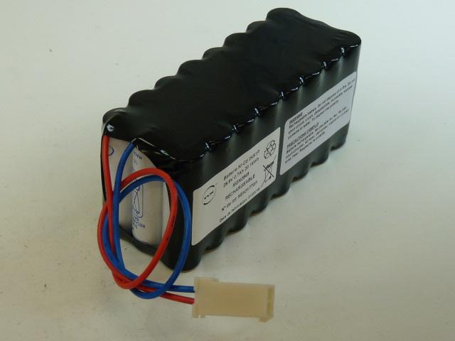 BATTERIE NICD 24X AA 24S1P ST2 F200 28.8V 700MAH AMP_0