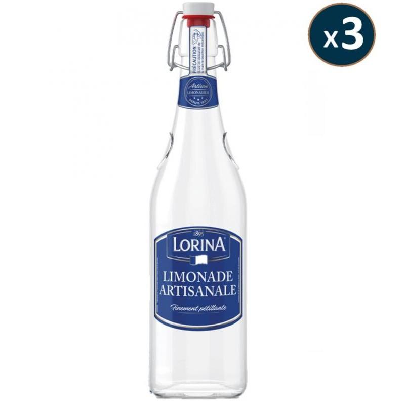 Soft - Lorina Limonade Artisanale 3x75cl - Recette traditionnelle depuis 1895_0