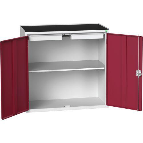 BOTT 1 ARMOIRE VERSO À PORTES ECO 1050X550X1015 1 TABLETTE 2 TIROIRS - BOTT