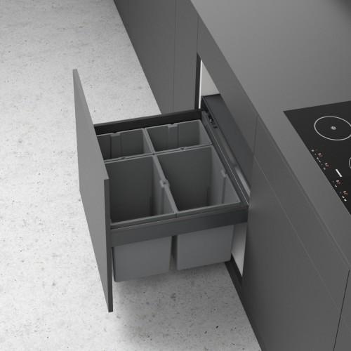 CADRE PULL AVANTECH YOU - POUR POUBELLES DE CUISINE ENCASTRABLES FRAME - L500 P400 HETTICH
