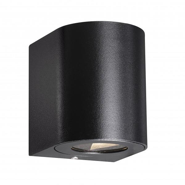 CANTO 2 APPLIQUE MURALE ALUMINIUM NOIR LED INTEGRÉE 2700K - NORDLUX 49701003