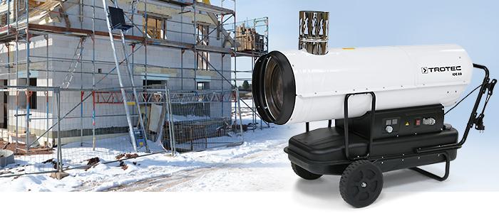 Chauffage au fioul IDE 80 - 80 kW - Combustion indirecte pour chantiers et agriculture_0