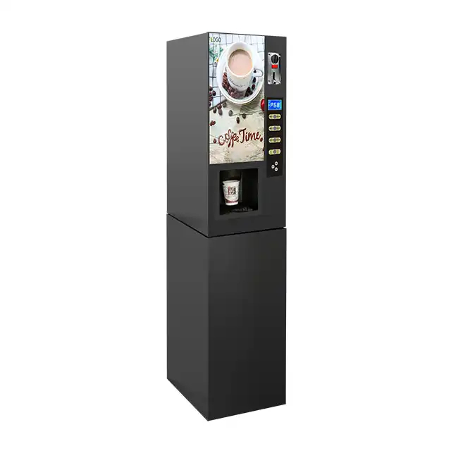 Distributeur automatique de café à pièces de haute qualité Distributeur de café et de boissons pour_0