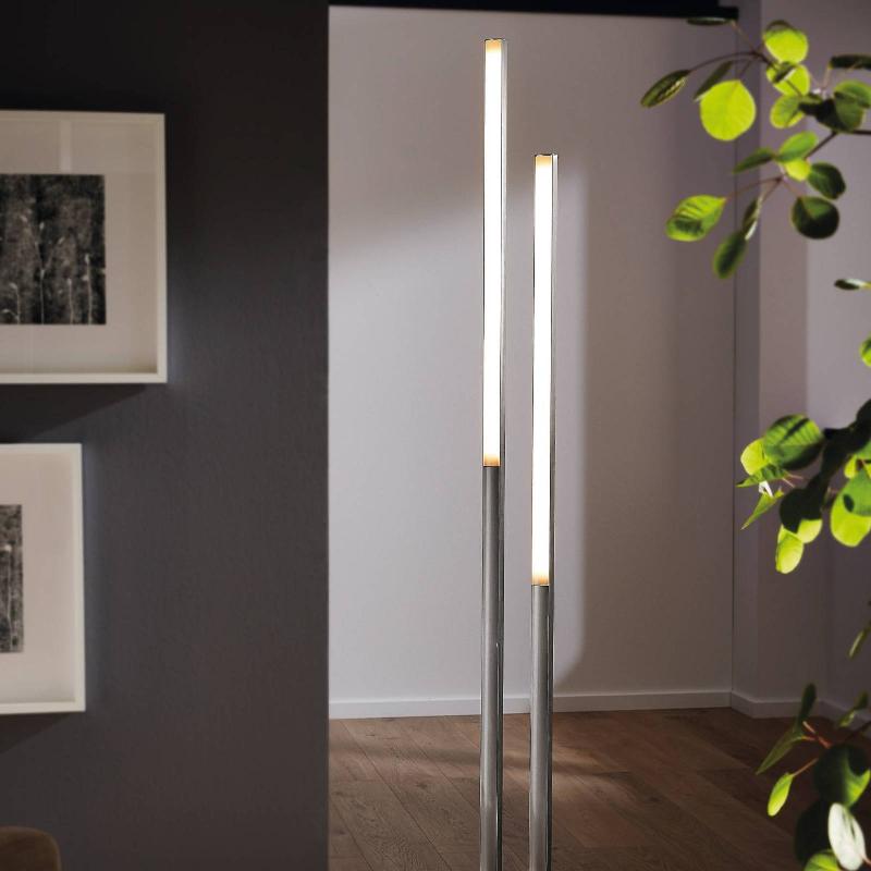 EGLO CONNECT FRAIOLI-Z LAMPADAIRE LED NICKEL MAT