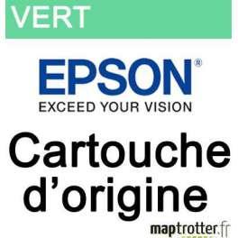 EPSON - T636B - CARTOUCHE D'ENCRE VERTE - PRODUIT D'ORIGINE - 700ML - C13T636B00