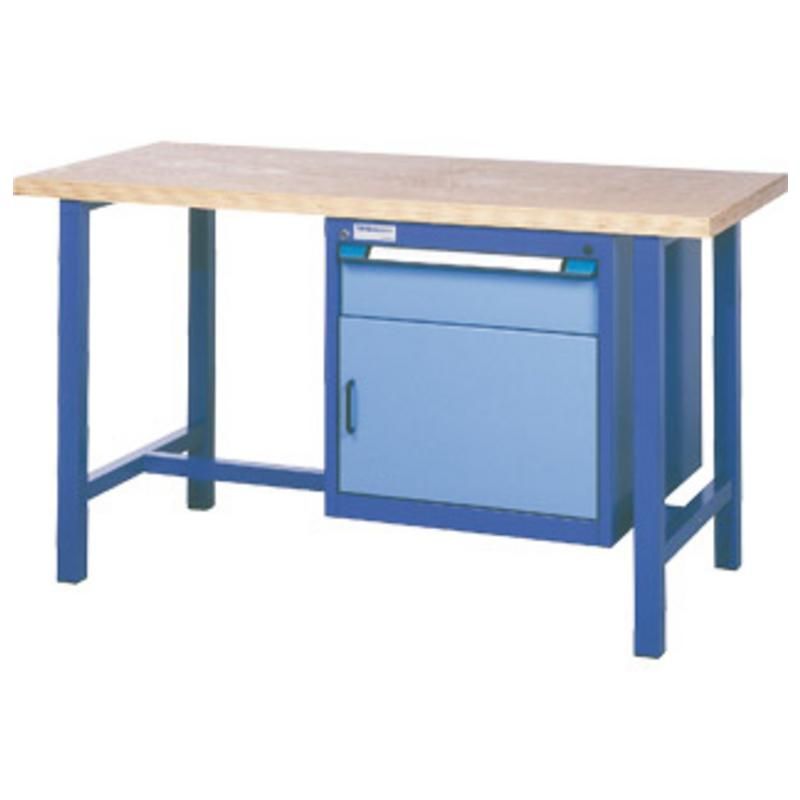 ETABLI 1 TIROIR + 1 PORTE L1500XP700XH840MM 4040/1060