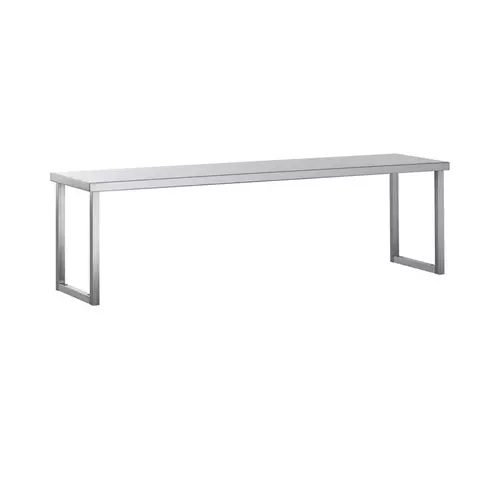 Étagères portique en acier inoxydable - Hauteur réglable - Profondeur 350 mm_0