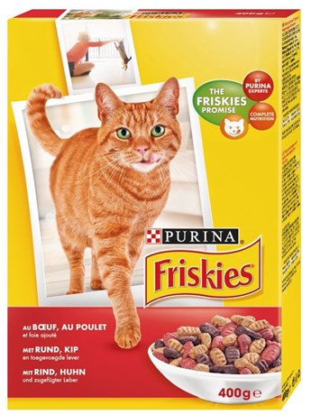 FRISKIES® CHAT ADULTE BOEUF ET POULET 5 X 400 G