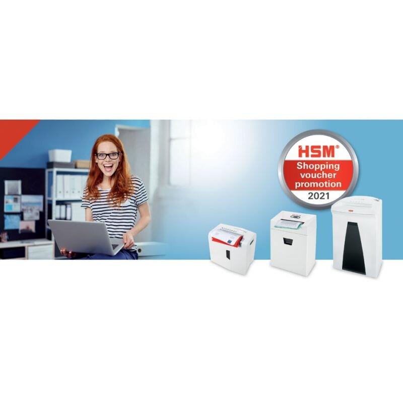 HSM destructeur de documents 11-13 feuilles coupe en particules 1.9x15mm 1782111 hsm securio b24 - blanc 1782111_0