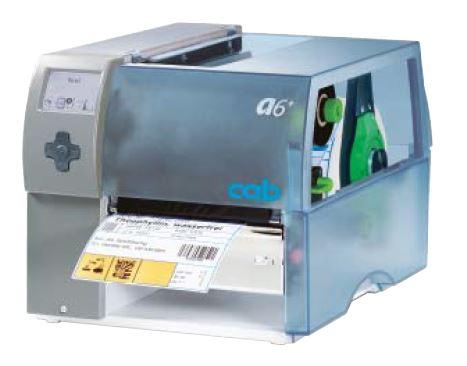 Imprimante code-barres industrielle A6+ CAB - dépose automatique, impression couleur grand format 203 à 300 dpi_0