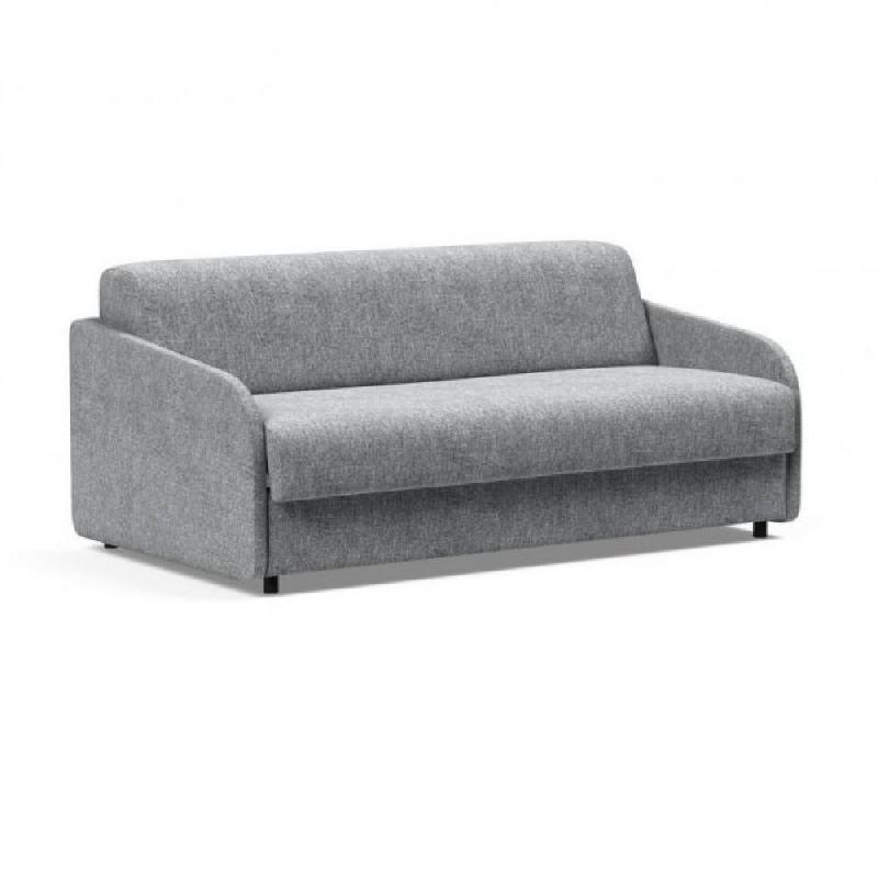 Innovation Living - Canapé design Eivor Dual convertible en lit 195x140 cm - Tissu Twist Granite_0