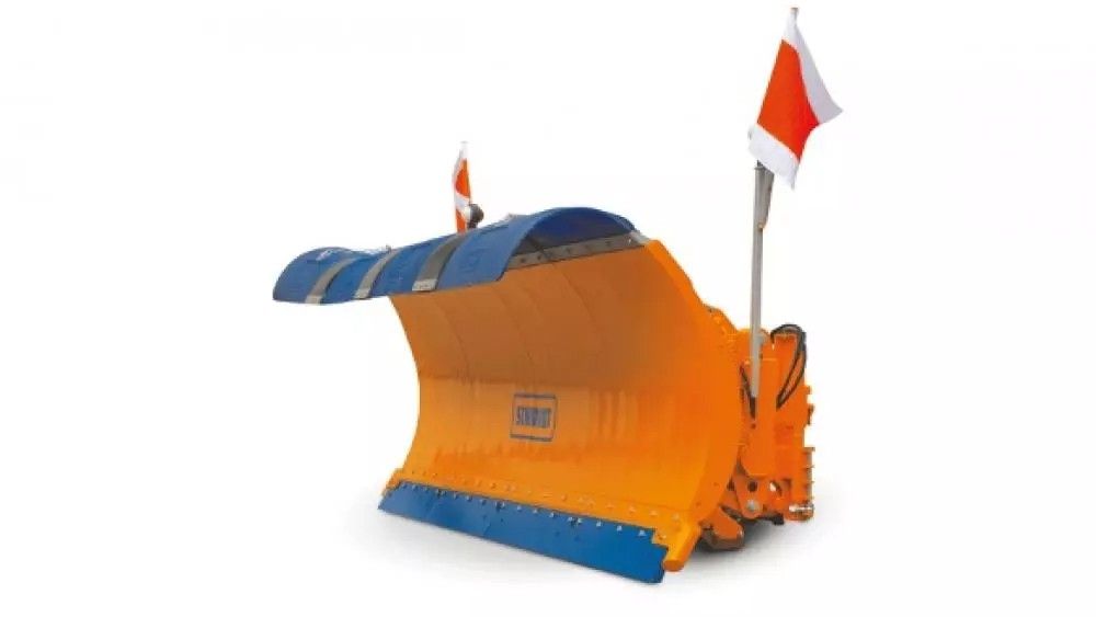 Lame à neige Tarron - déneigement en régions alpines avec système de franchissement d'obstacles_0