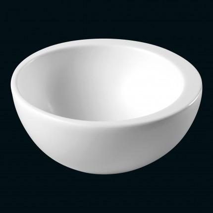Lave-mains Florence - blanc - céramique - dimensions L260 x H115 x P260 mm - norme EN 14688_0