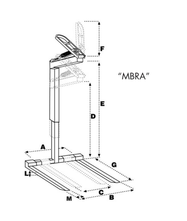 Lève-palette mbra - dacame france sas - capacité 3000 kg_0