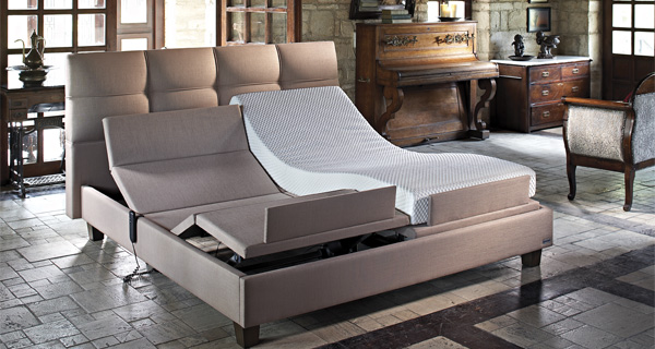 Lits électriques à encastrer - 2 moteurs Hettich 6000N - 5 plis - Panneau MDF aéré - Dimensions disponibles_0