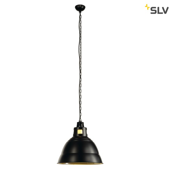 LUMINAIRE SUSPENDU MÉTALLIQUE PARA 380 NOIR - SLV 165359