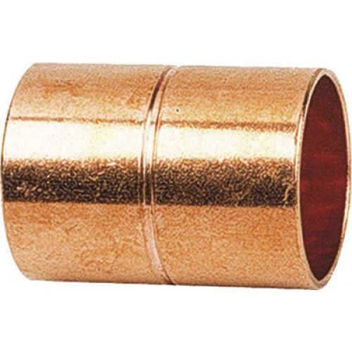 MANCHON CUIVRE ÉGAL FEMELLE / FEMELLE À SOUDER - DIAMÈTRE 42 MM VIEGA