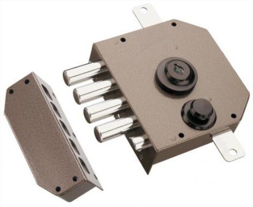 Mécanisme 3 points 630 a2p* s'entrouvrant en applique marron gauche - MOTTURA - 30630vs50hafsk - 482384_0