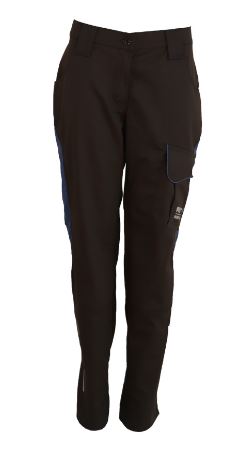 Pantalon Stretch pour femme - 63% polyester, 34% coton, 3% élasthanne - 245g/m² (Anthracite/Bleu) - PCPF10-36 - PUMA_0