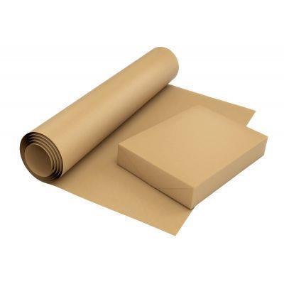 Paquet de 250 feuilles kraft 100x65cm - 70g - 1 face lisse et 1 face poreuse - Antalis_0