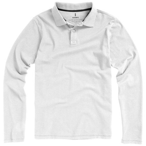 Polo manches longues pour homme - Oakville 38086012 - 100% coton maille piquée 200 g/m²_0