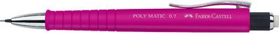 FABER-CASTELL PORTE-MINES POLY MATIC, NOIR - LOT DE 4