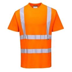 Portwest - Tee-shirt manches courtes en coton COMFORT HV Orange Taille S - S 5036108283613_0