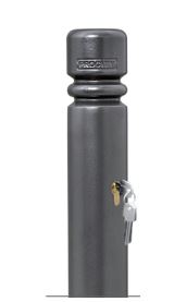 Potelet amovible PRIMABLOC - à clé - hauteur 850 mm - tube acier ø 76 mm_0