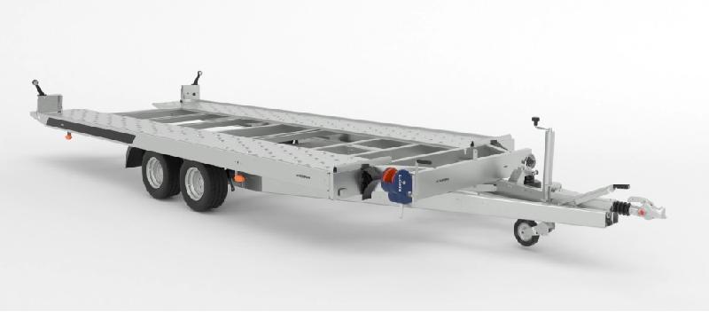 Remorque porte voiture-plateau - 4,80 x 2,06 m - 3000 kg - MARTZ GTKIPPBAR 480_0